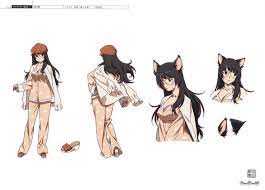 Crunchyroll Cat Nap In Your Own Bakemonogatari Tsubasa Hanekawa Pajamas Anime Character Design Character Illustration Anime Neko