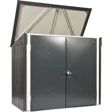 Duramax Mulltonnenbox Anthrazit Weiss Kaufen Bei Obi Mulltonnenbox Stahlblech Anthrazit
