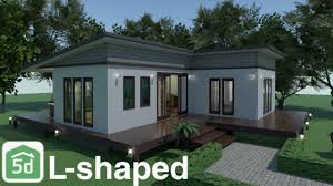 Additionally, the number of garages can vary significantly; L Shaped Family Home With 3 Bedrooms 3d Walk Through Ayuh Youtube