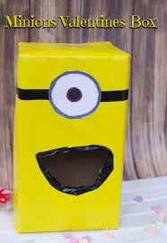 Are you looking for a theme for your child's vday box for school? How To Make A Minions Valentines Day Card Box For School