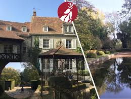 Manoir Xviii Exceptionnel Parc Clos De Mur Avec Jardins A L Anglaise Et Cour D Honneur Milly La Foret Agence Immobiliere Fontainebleau