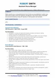 Good communication and interpersonal skills, stamina, the ability to work with people from. Nurse Manager Resume Samples Qwikresume