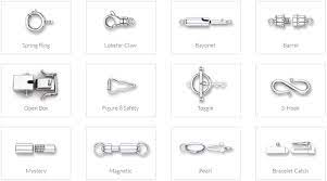 Clasp Styles Chains Necklace Jewelry Clasps Basic Jewelry