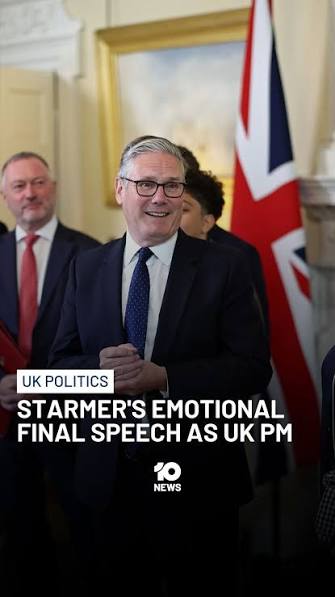 Sir Keir Starmer has bid farewell during his final speech as the UK Prime  Minister before Andy Burnham takes over., MPs across the House rose to  applaud him, with several Cabinet members fighting back ...