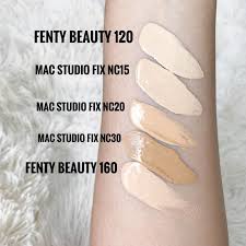 Review Swatches Fenty Beauty Pro Filt R Soft Matte Longwear Foundation Giakingbeauty Com Fenty Beauty Foundation Swatches Face Products Skincare