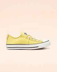 Black And Yellow Converse Shoes Chuck Taylor All Star Shoreline Knit Slip Butter Yellow White Black Shoe Collection Converse Crochet Shoes