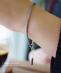 稻穗純銀手鍊 加長版 silver jewelry handmade sterling silver bracelets handmade silver