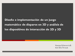 Aug 20, 2012 · nuestra misión es concentrar todos los conocimientos de nuestra comunidad en un solo lugar para que tú puedas encontrar ese juego que buscas. Diseno E Implementacion De Un Juego Matematico De Disparos En 3d Y Analisis De Los Dispositivos De Interaccion De 2d Y 3d Vanessa Echeverria B Ivan Ppt Descargar