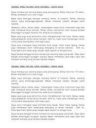 For more information and source,. Orang Yang Paling Saya Sayangi
