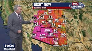 Another Day Of Record Breaking Heat In Phoenix As Heatwave Persists