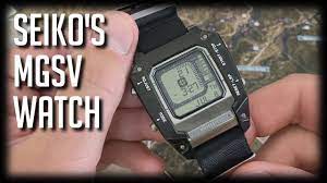 Metal gear solid watch