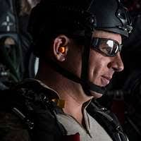 Alaska Air National Guard Capt. Daniel Kozak, a HC-130J