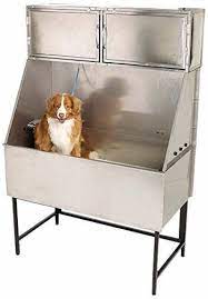Banera Para Mascotas Acero Inoxidable Deluxe Overhead 6 899 00 Dog Bath Tub Dog Washing Station Pet Grooming Tub