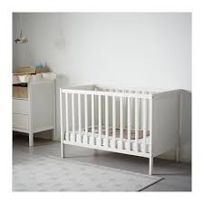 Sundvik Lit Bebe Blanc 60x120 Cm With Images Ikea Sundvik Ikea Crib Ikea Cot