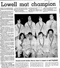 Willie Bryan Lowell Golden Gloves Champions