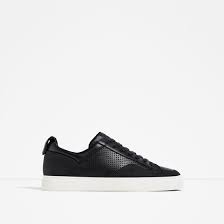 Zara Man Micro Perforated Sneakers Sport Shoes Men Sneakers Zara Man