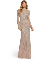 However, for those farther away, looking for the mac duggal gown that will suit them perfectly, newyorkdress is the answer. Mac Duggal Long Sleeve Embellished Sequin Gown Reviews Dresses Women Macy S