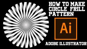 This tutorial will show you an easy way to create a circle in adobe illustrator. Muzicspot How To Make Easy Circle Frill Pattern In Adobe Illustrator Facebook