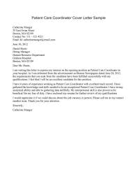 Patient Care Tech Resume Cover Letter Cover Letter For Resume Cover Letter Sample Sample Resume Cover Letter