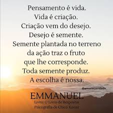 We did not find results for: Emmanuel O Livro De Respostas Chico Xavier Frases Espiritas Mensagens Espirituais Mensagens
