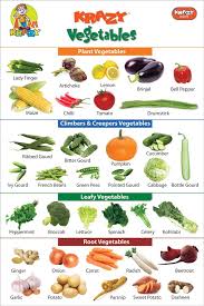 Krazy Vegetables Chart Manufacturer Exporters From India