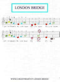 verse f sarà difficile lasciarti al mondo f c e tenere un pezzetto per me. London Bridge Is Falling Down London Bridge London Piano Sheet Music Free