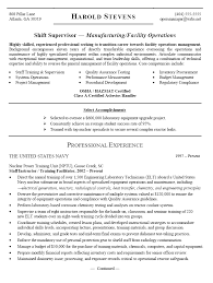 resume sample for military to civilian