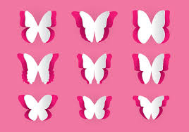 Maybe you would like to learn more about one of these? Paper Cut Butterfly Vector Pack 147795 Vector Art At Vecteezy
