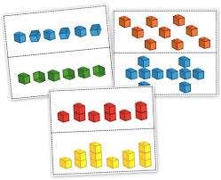 Unifix Cubes Print Play Patterning Learning Centers United Teaching Math Patterns Classroom Math Activities Learning Math