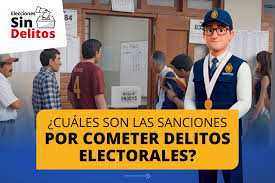 🚨 ¡Atento! Cometer un delito electoral puede llevarte a la cárcel. Conoce las sanciones para algunos de los delitos electorales más comunes. 👇 #eleccionessindelitos2026