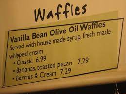 Olive Oil Waffles Adapted From Del Piero At The Mill The Best Waffle I Have Ever Had Waffles Waffle Recipes Olive Oil