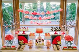 The japanese party ideas and elements that i like best from this awesome birthday celebration are: Kara S Party Ideas Japanese Birthday Party Planning Ideas Supplies Idea Ombre Cake Decor