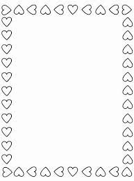 Picture Frame Coloring Page New Hearts Picture Frame Coloring Page Coloring Page Book Valentines Frames Heart Coloring Pages Valentines Day Border