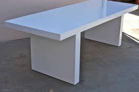 6 or 12 month special financing available. Handmade White Lacquer Mid Century Modern Dining Table By Mortise Tenon Custom Furniture Custommade Com