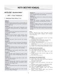 Particulate nature of matter →. Nota Bestari Komsas Antologi Tingkatan 5