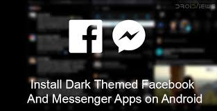 It had been integrated within the facebook platform itself and developed in 2012 as a separate app. Install Dark Themed Facebook And Messenger On Android Droidviews