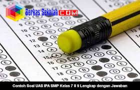 Maybe you would like to learn more about one of these? Contoh Soal Uas Ipa Smp Mts Kelas 7 8 9 Lengkap Dengan Jawaban Semester 1 2016 2017 Berkas Sekolah