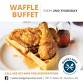 Water's Edge second Thursday Waffle Night buffet
