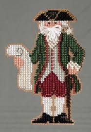 (1) carriage house samplings (10) cherished stitches (1) chessie and me (7) cottage garden samplings (7) country cottage needleworks (42) cross eyed cricket (10) cross stitch antiques (6) cross winged collection (1). Mill Hill Williamsburg Santa Colonial Santas Beaded Cross Stitch Kit 123stitch