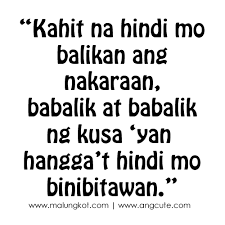 Pinoy love quotes - Tagalog love quotes for her via Relatably.com