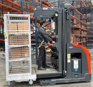 Linde 1355 Order Picker Forklift / Cherry Picker | Total ...