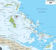 Kuzey atlas okyanusu'nda, florida eyaletinin güneydoğu kıyısı açıklarında, küba'nın hemen kuzeyinde yer alıyor. Bahamalar Haritasi