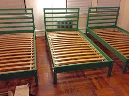 Ikea Tarva Bed Stained Green Kids Room Paint Toddler Bedrooms Big Boy Room