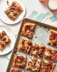 How To Make Classic Sheet Pan Pizza Recipe Recipes Pan Pizza Food 52