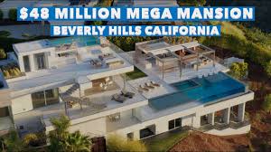 They aren't even for the hollywood elite or silicon valley giants. 48 Million Mega Mansion Beverly Hills Ca Josh Altman Dronehub Youtube