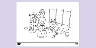36+ beach coloring pages for adults for printing and coloring. Free Beach Theme Colouring Page Primary Resources