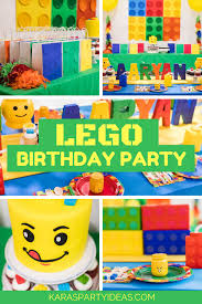 Kara S Party Ideas Lego Birthday Party Kara S Party Ideas