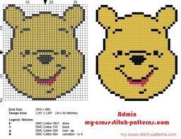 Cross stitch kits, awesocrafts the world of whales easy patterns cross stitching embroidery disney baby boys 3 pack bibs lion king winnie the pooh toy story marvel avengers. Winnie The Pooh Face Small Cross Stitch Pattern Baby Bib Idea Free Cross Stitch Patterns Simple Unique Alphabets Baby Cross Stitch Small Cross Stitch Cross Stitch Patterns