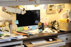 Cluster Desk Mess Desk Messy Desk Desk Clutter