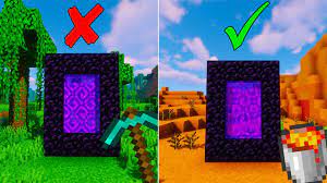 I love knives, bows, staves, swords, blow guns, and pretty much… How To Make A Nether Portal Without Mining Obsidian In Minecraft Youtube